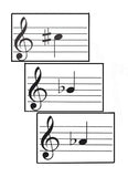 Chromatic Lines and Spaces Flashcards