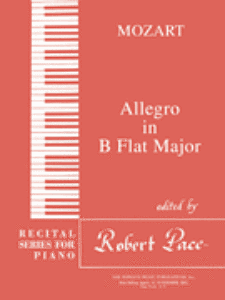 Allegro in B Flat Major