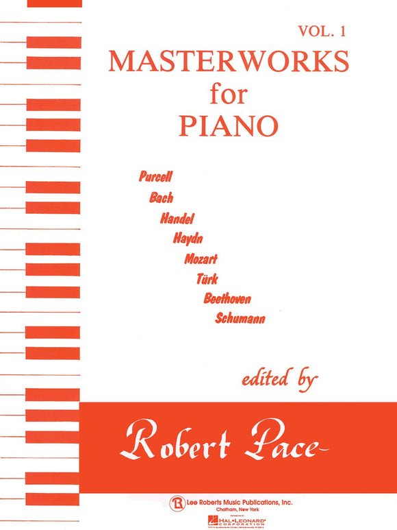 Masterworks for Piano, Vol. 1