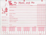 My Music and Me - Primary Manuscript and Assignment Diary