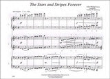 STARS & STRIPES FOREVER - Trio, Six Hands